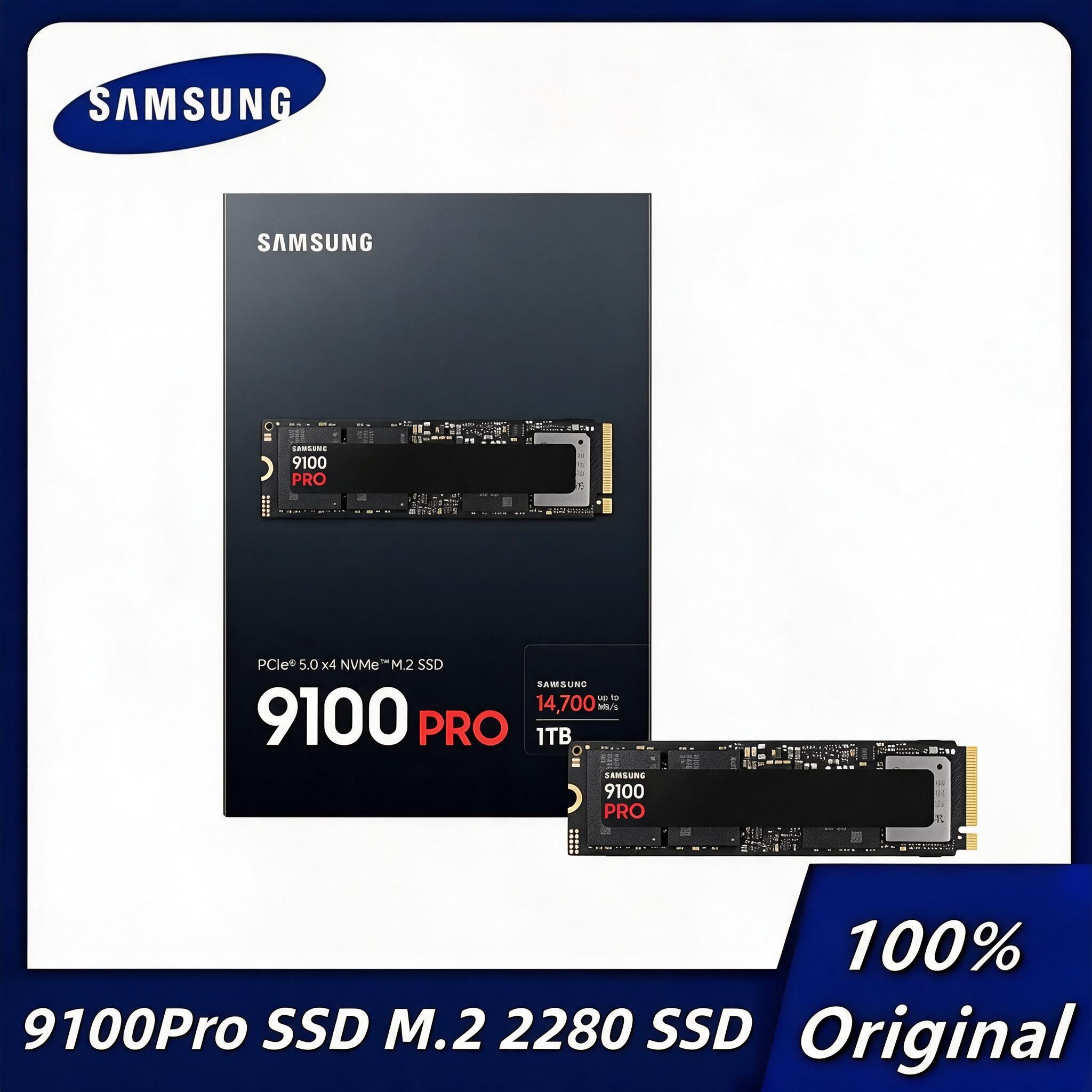Nvme Pcie 5.0 Ssd 4Tb - Оригинальный внутренний твердотельный накопитель SAMSUNG 9100