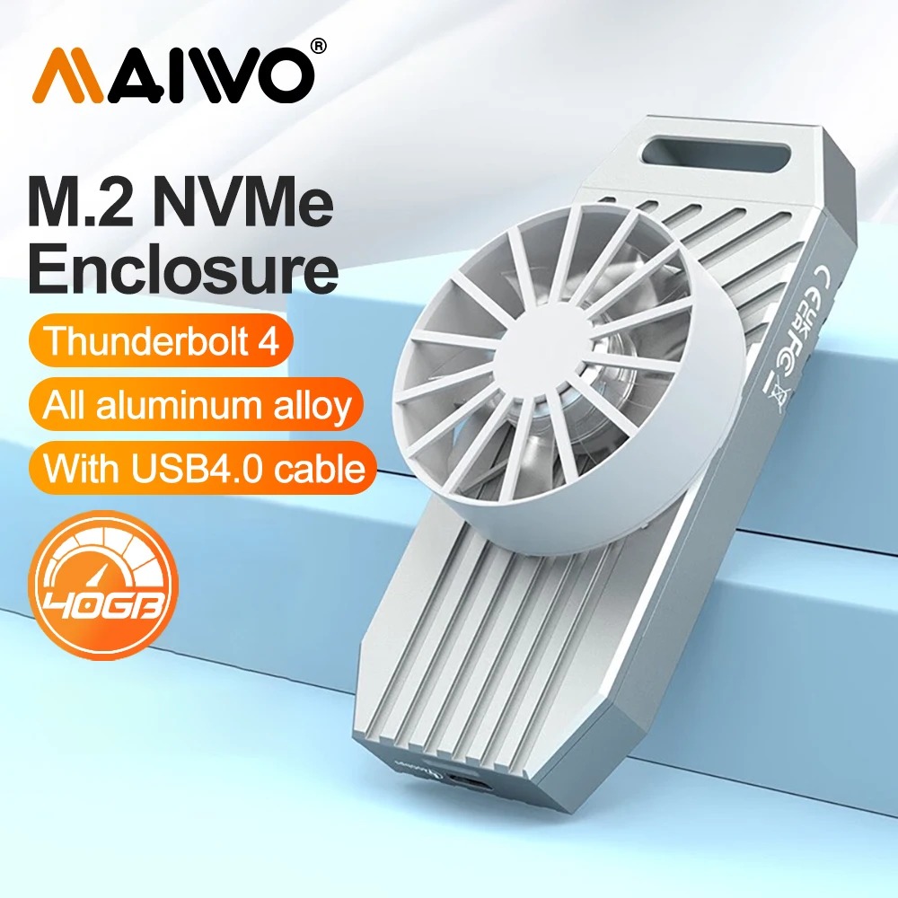 całkowicie MAIWO USB4 NVMe M.2 – обзор и цена Usb4 40Gbps External Ssd 8Tb